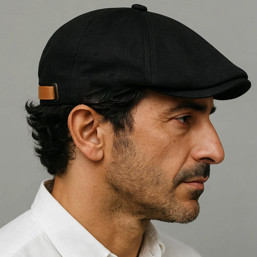Romano | Unisex Cotton Flat Cap