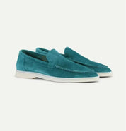 Marvello | Men’s Suede Yacht Loafers