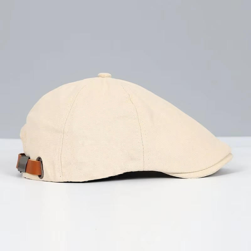 Romano | Unisex Cotton Flat Cap