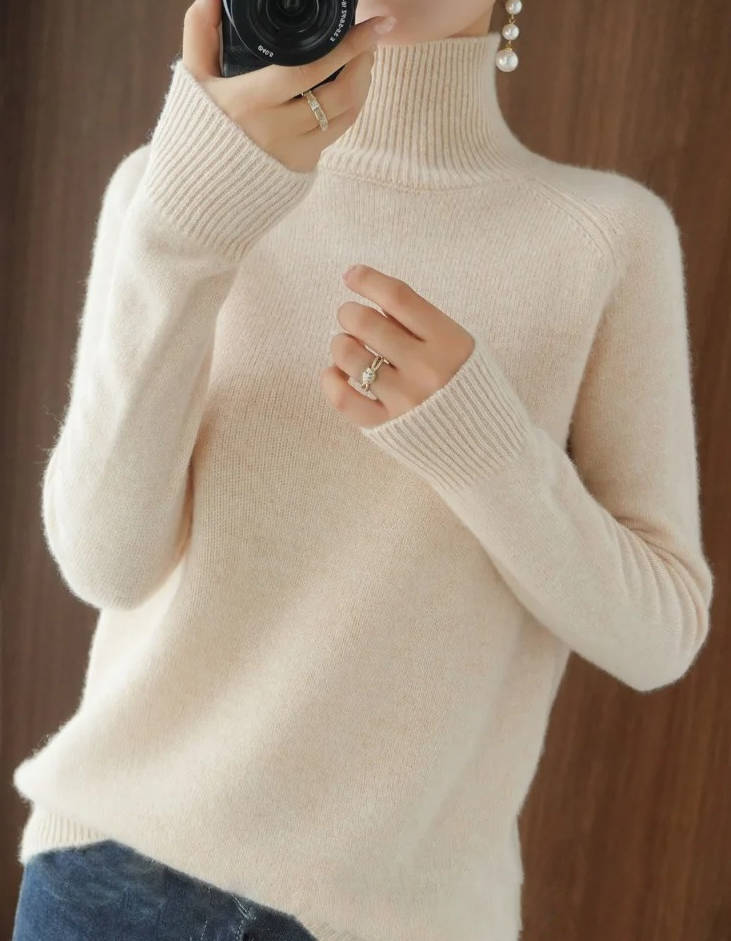 Valmira | Women’s Cashmere Turtleneck Sweater