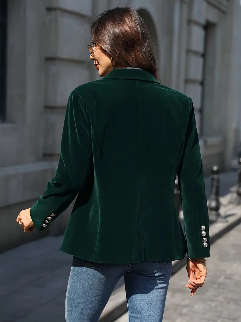 Elegant Velvet Jacket