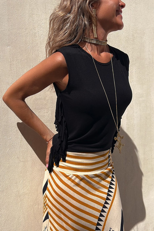 Luvina – Everyday Sleeveless Cotton Blend Top