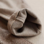 Cortina | Men’s Herringbone Wool Tapered Trousers