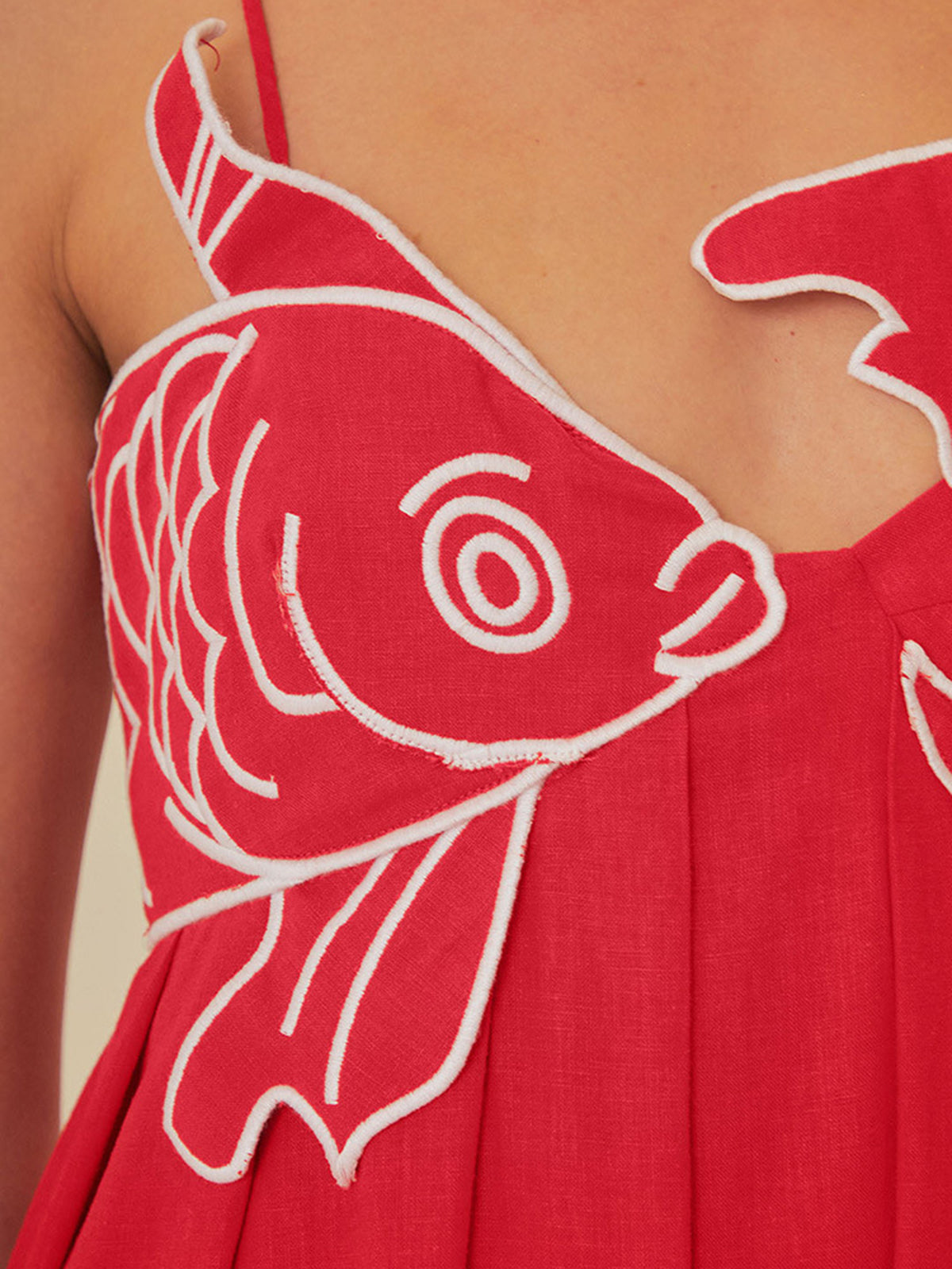 Alveria | Women’s Embroidered Cotton Maxi Dress
