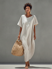 Solmara - Women’s Linen Resort Maxi Dress