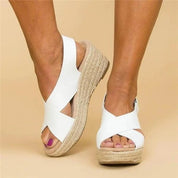 Clarisse | Orthopedic Espadrille Wedge Sandals