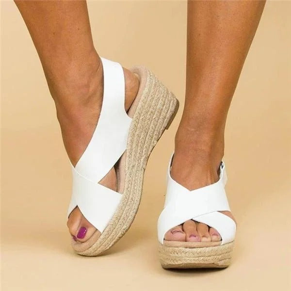 Clarisse | Orthopedic Espadrille Wedge Sandals