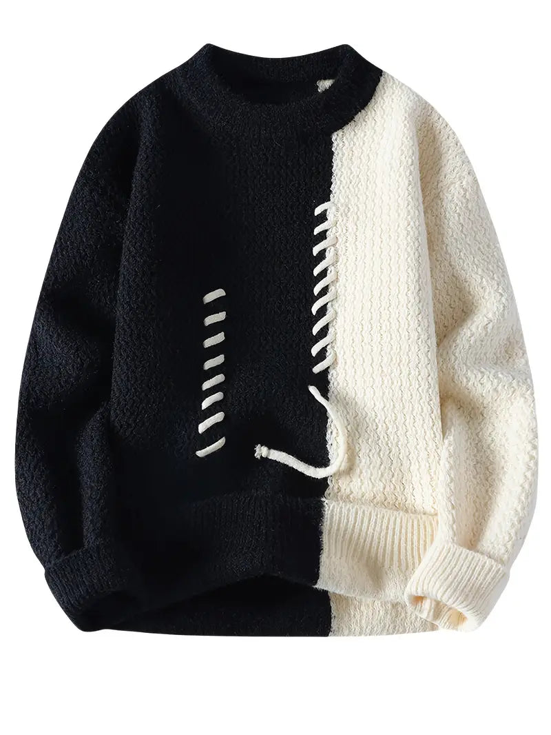 Thick Warm Crewneck Sweater