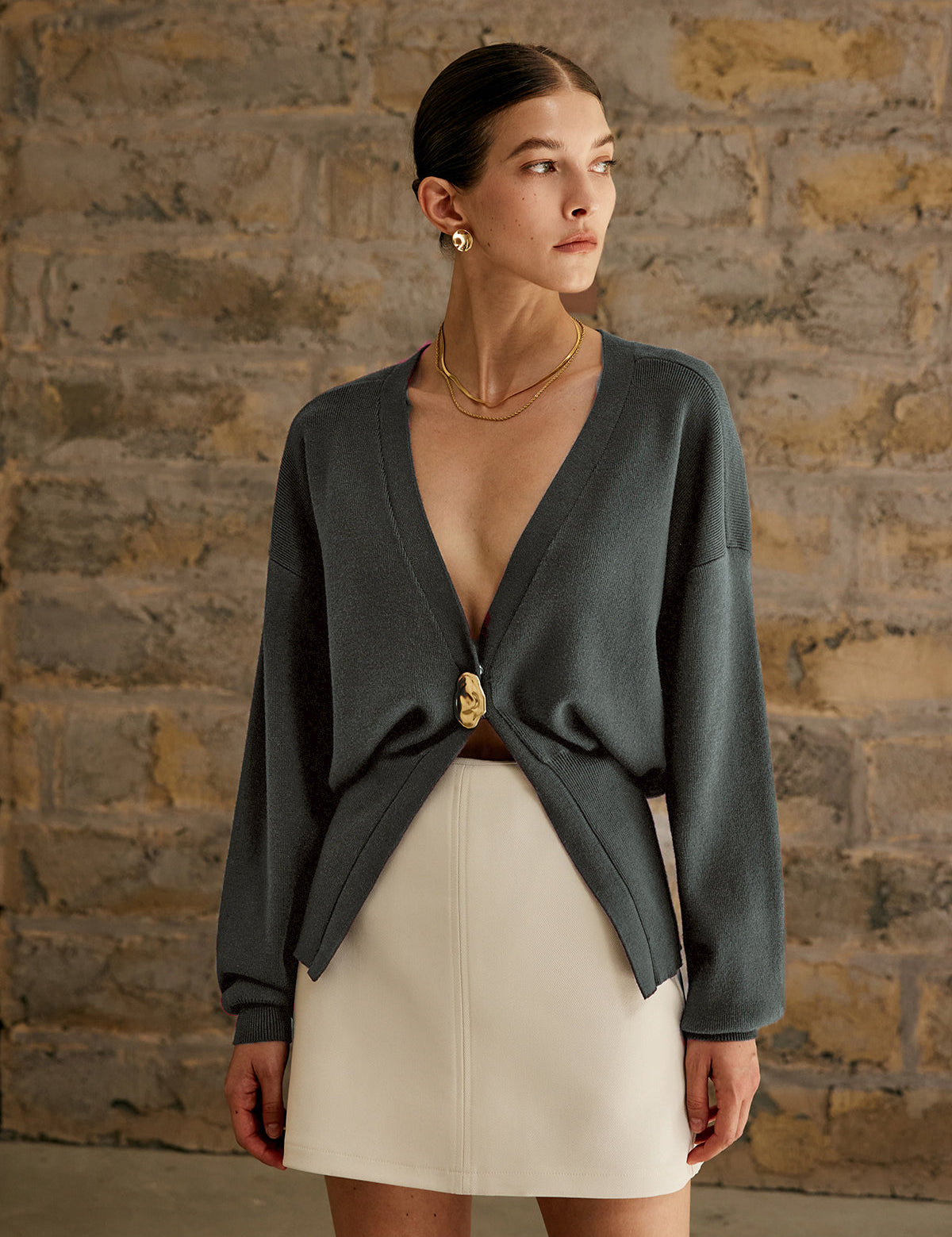 Seravine | Women’s Button Knit Cardigan