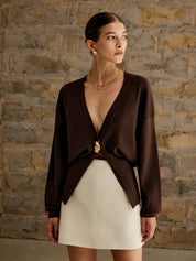 Seravine | Women’s Button Knit Cardigan