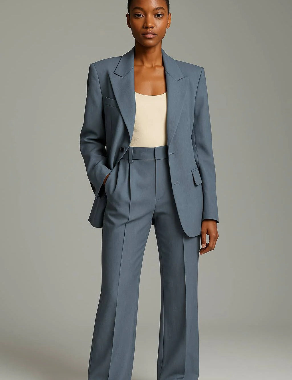 Alverique | Women’s Blazer & Wide Leg Trouser Suit