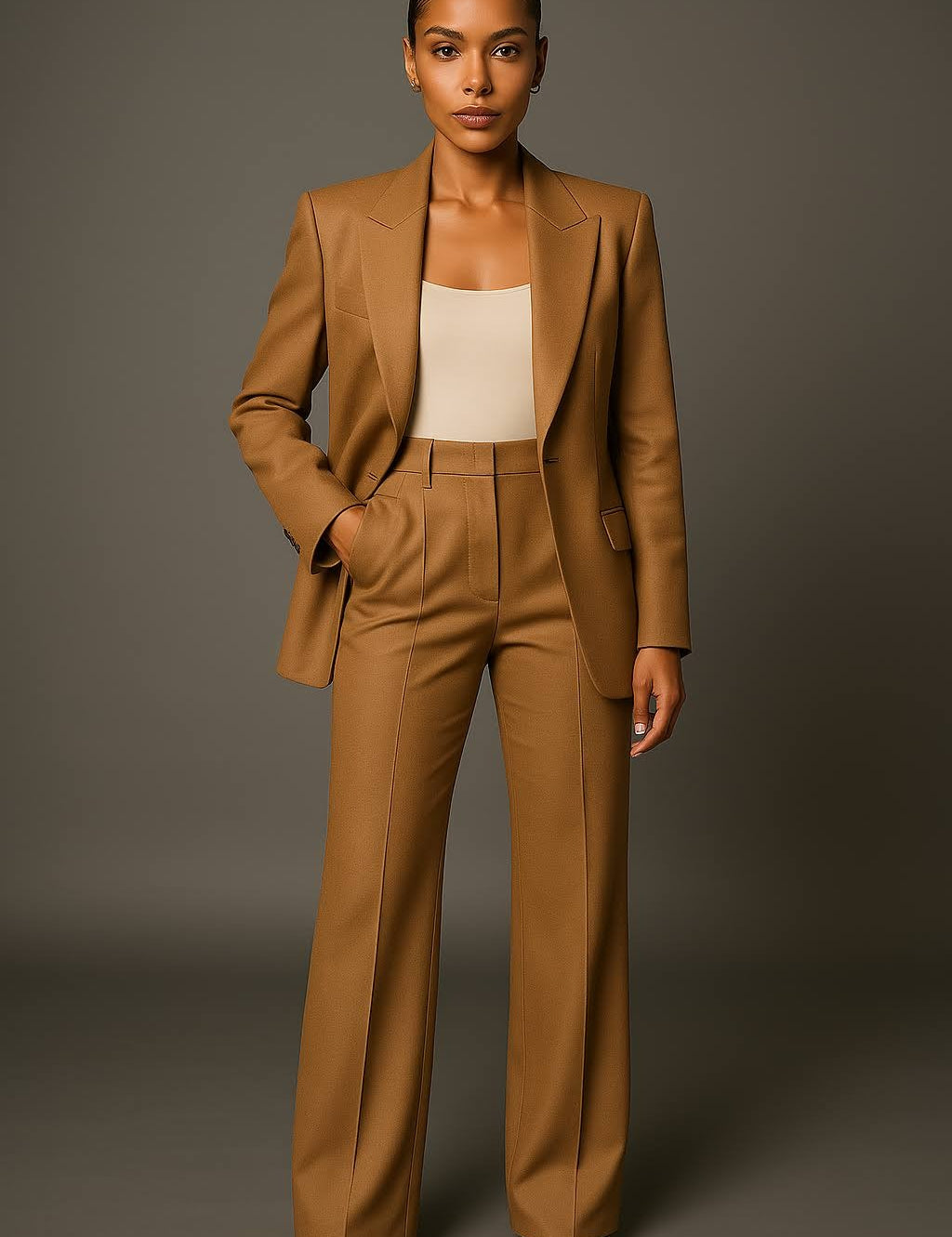 Alverique | Women’s Blazer & Wide Leg Trouser Suit