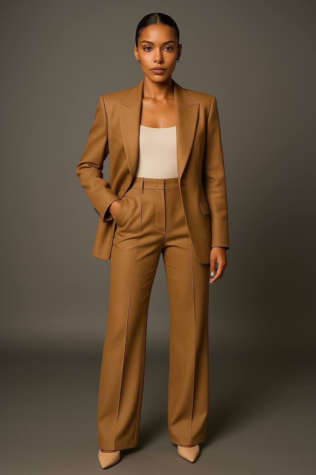 Alverique | Women’s Blazer & Wide Leg Trouser Suit