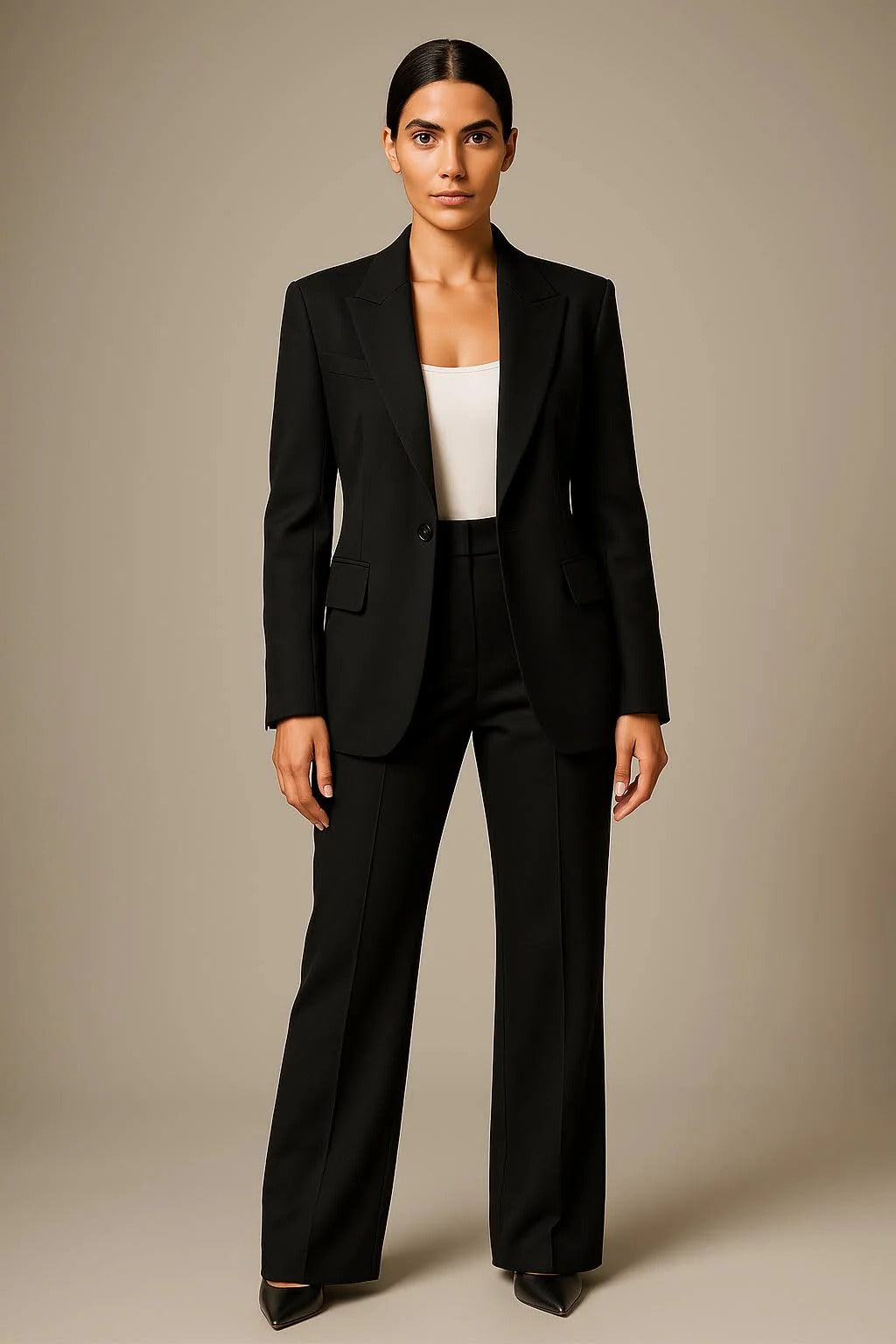 Alverique | Women’s Blazer & Wide Leg Trouser Suit