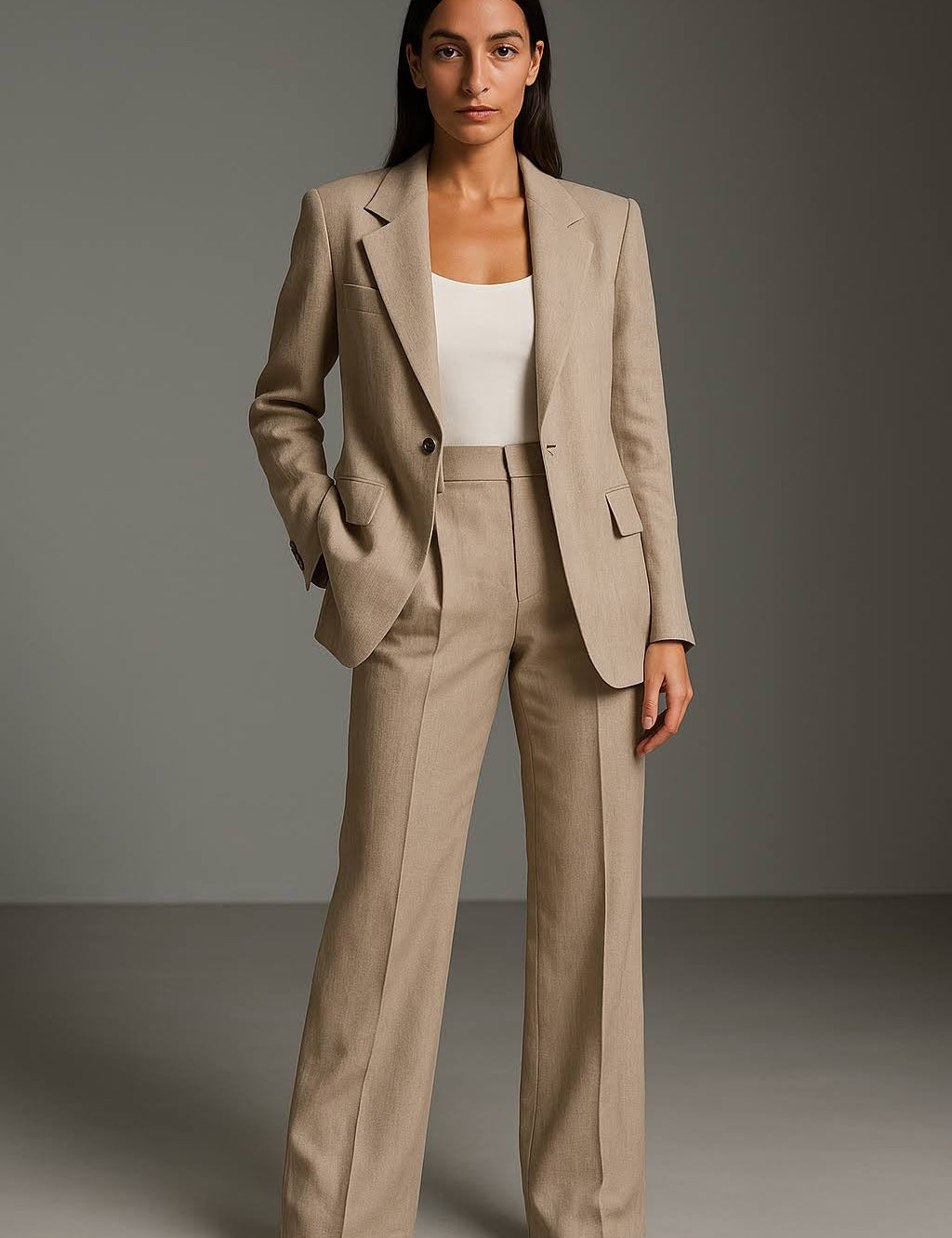 Alverique | Women’s Blazer & Wide Leg Trouser Suit