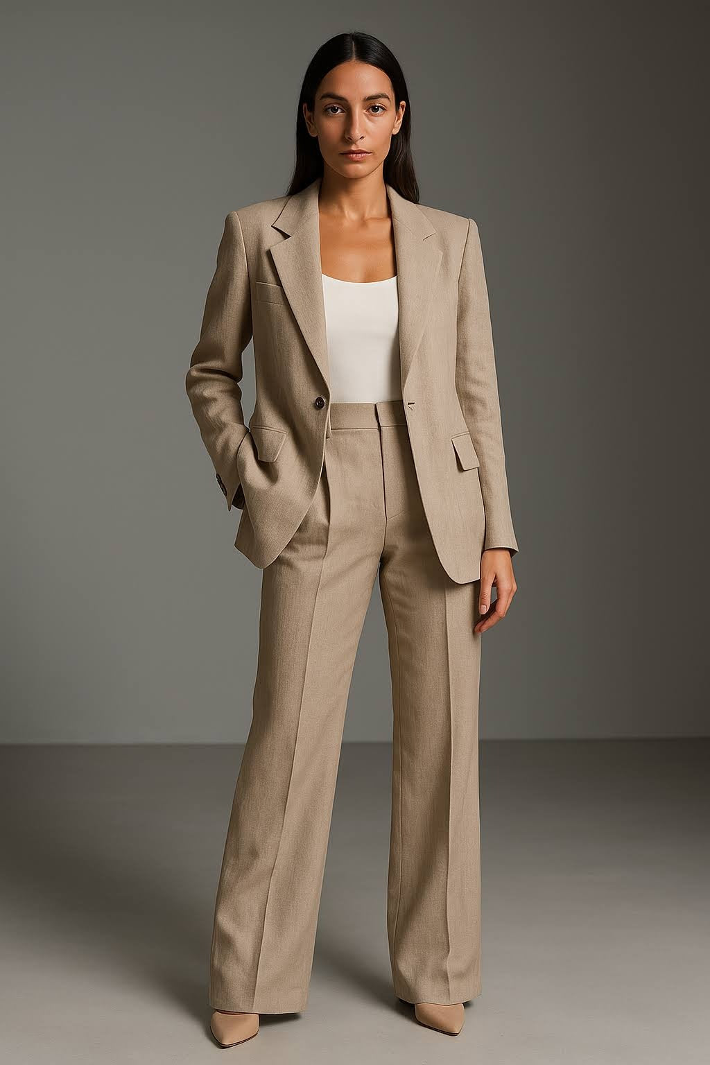 Alverique | Women’s Blazer & Wide Leg Trouser Suit