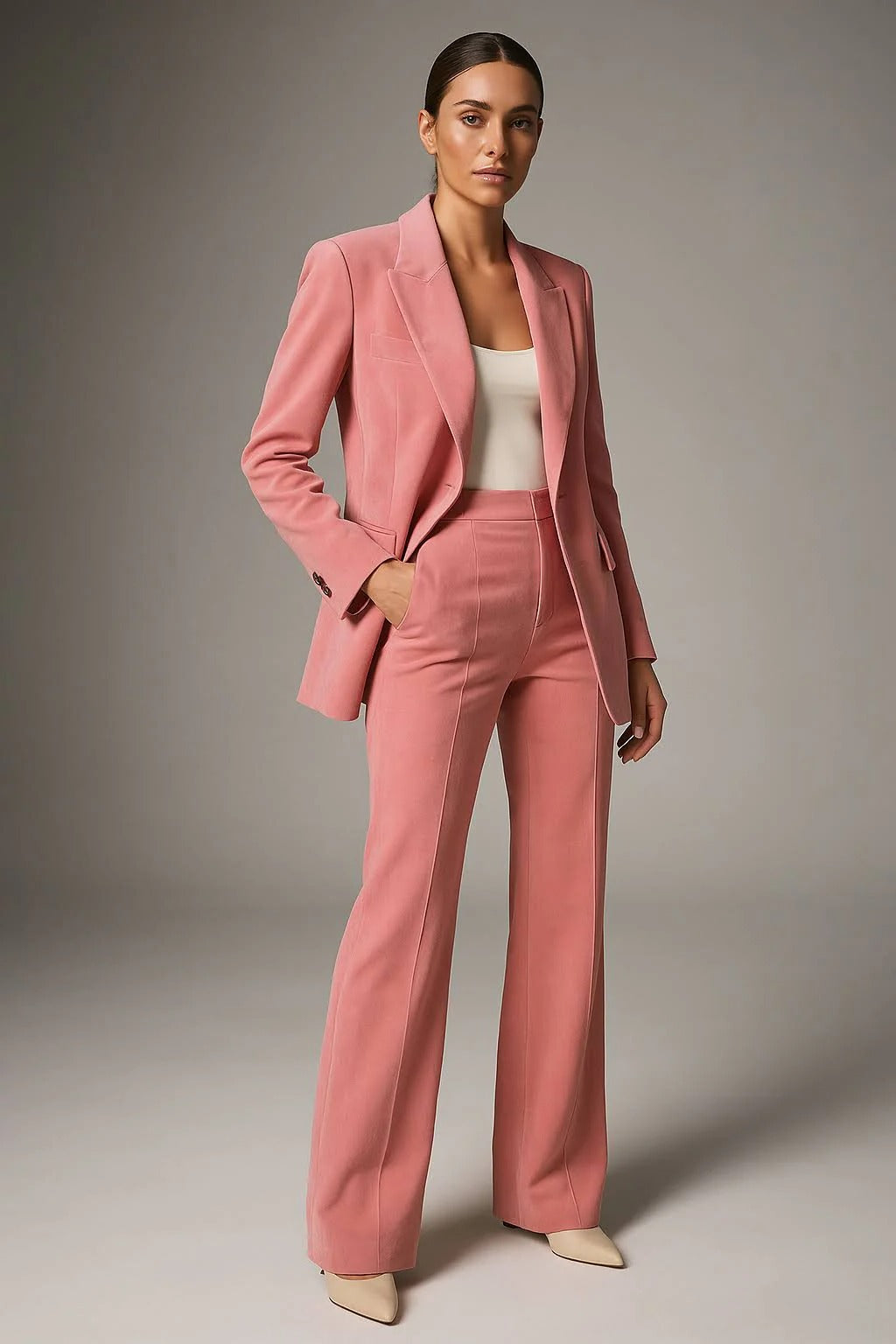 Alverique | Women’s Blazer & Wide Leg Trouser Suit