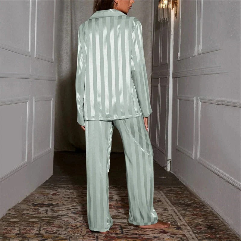 Selvara | Women’s Two Piece Button Down Pajama Set