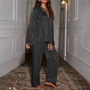 Selvara | Women’s Two Piece Button Down Pajama Set