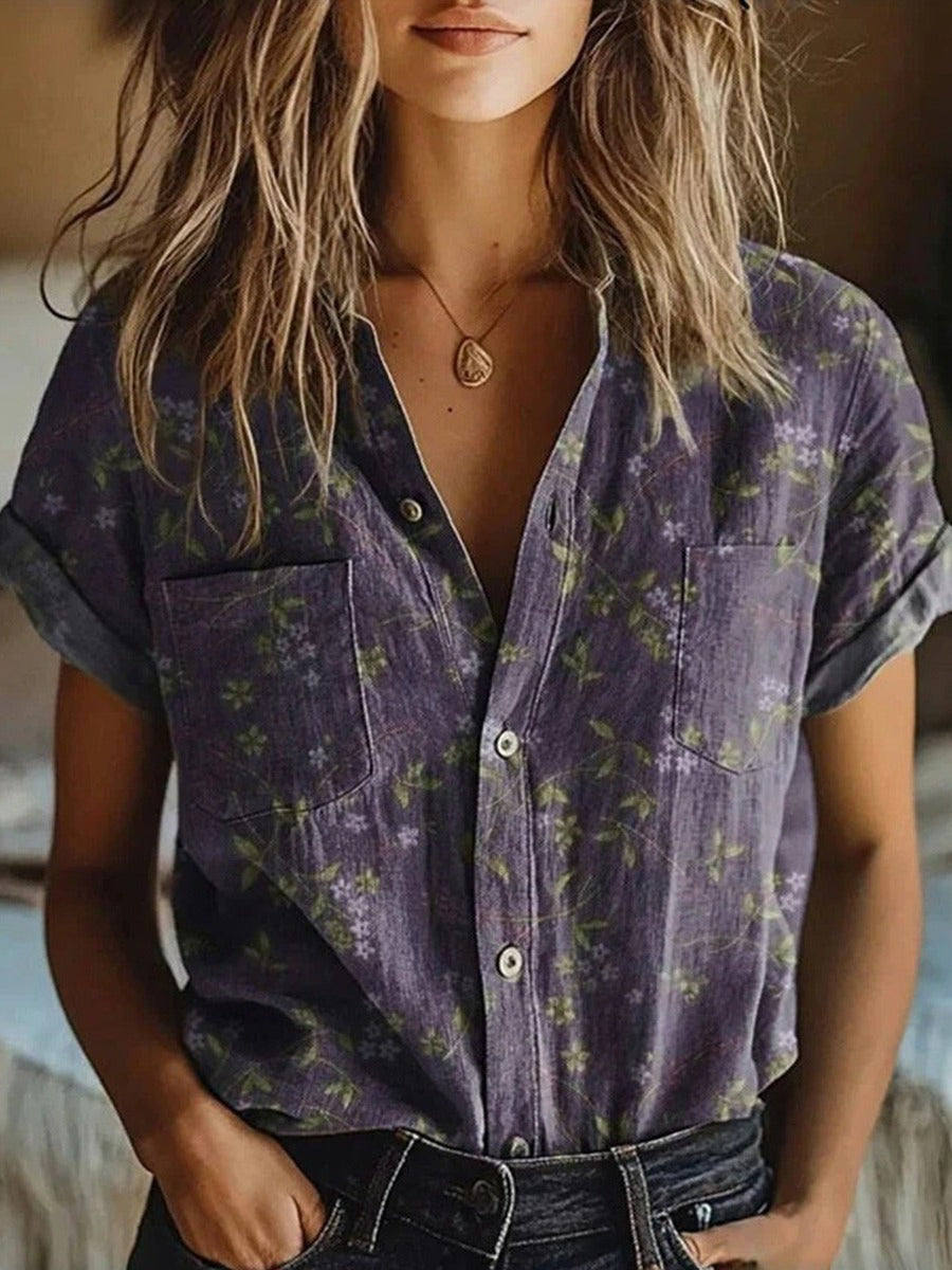 Florielle | Vintage Floral Blouse