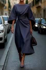 Elvaria | Women’s Wide Sleeve Midi Dress