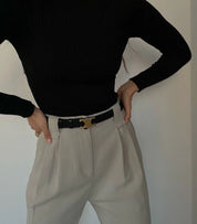 Aurielle | Gold Buckle Belt
