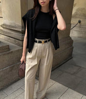 Aurielle | Gold Buckle Belt