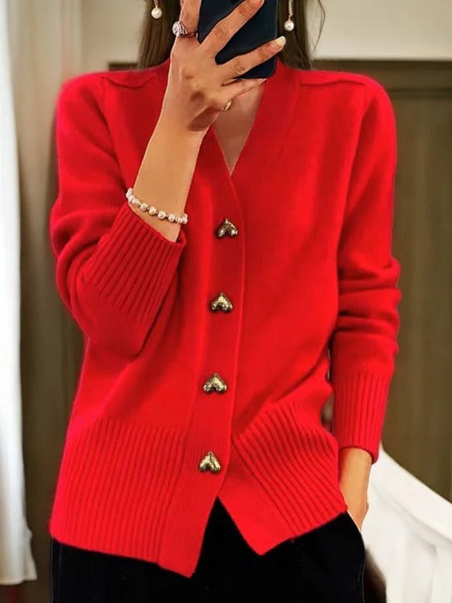 Celestia | Women’s Button Front Knit Cardigan
