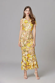 Seraphine | Women’s Sleeveless Floral Midi Dress