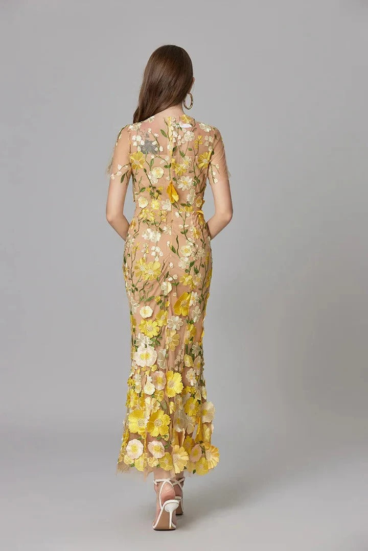 Seraphine | Women’s Sleeveless Floral Midi Dress