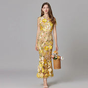 Seraphine | Women’s Sleeveless Floral Midi Dress