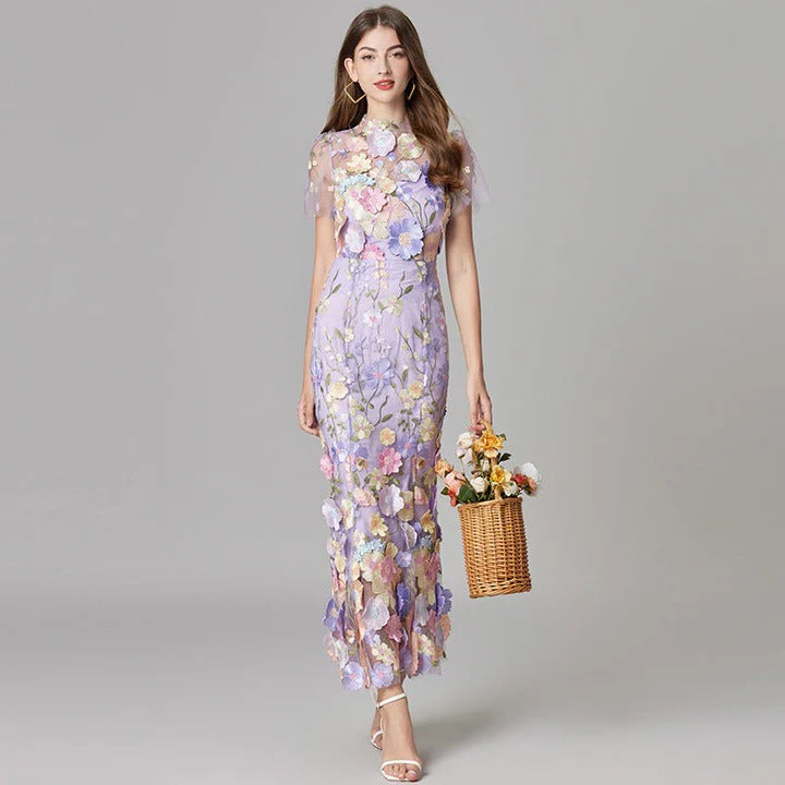 Seraphine | Women’s Sleeveless Floral Midi Dress
