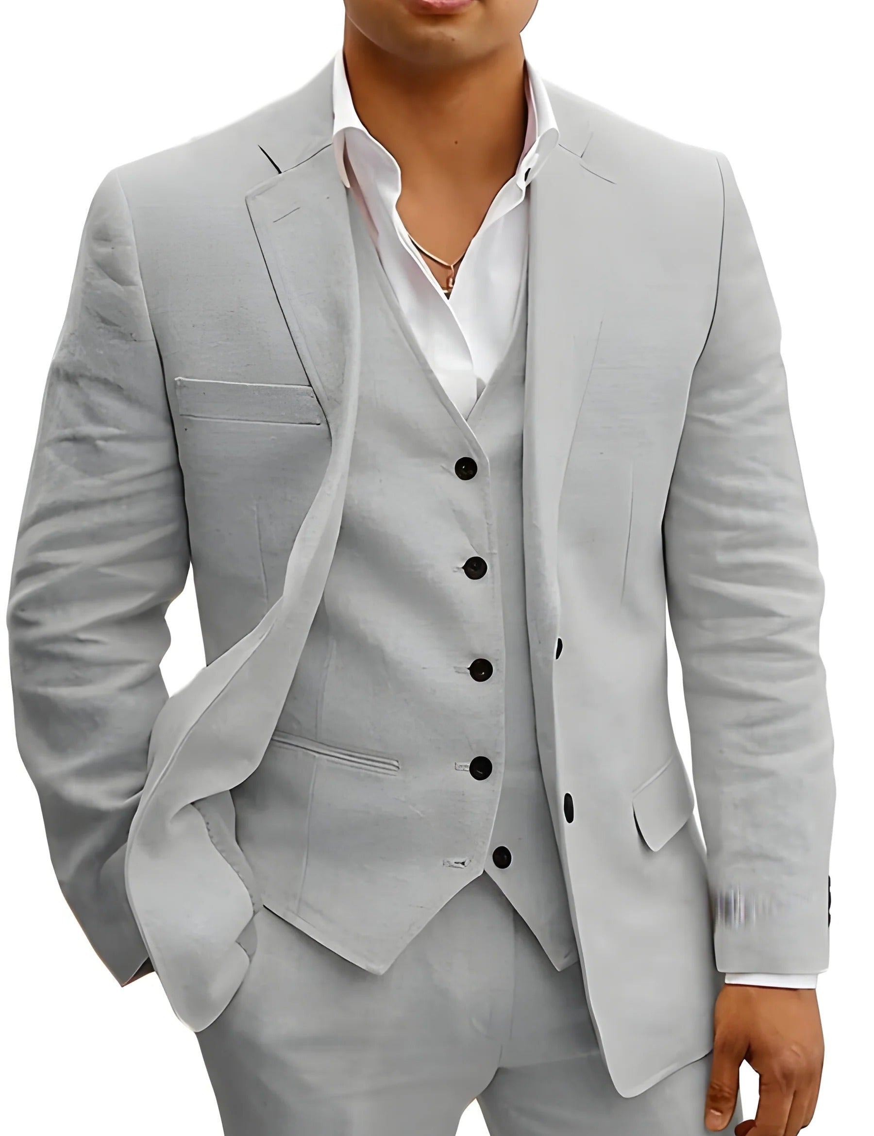 Solviero | Men’s Lightweight Summer Suit