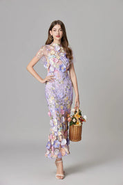 Seraphine | Women’s Sleeveless Floral Midi Dress