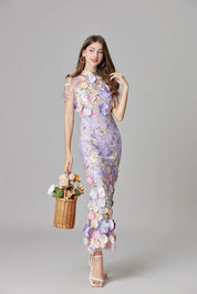 Seraphine | Women’s Sleeveless Floral Midi Dress