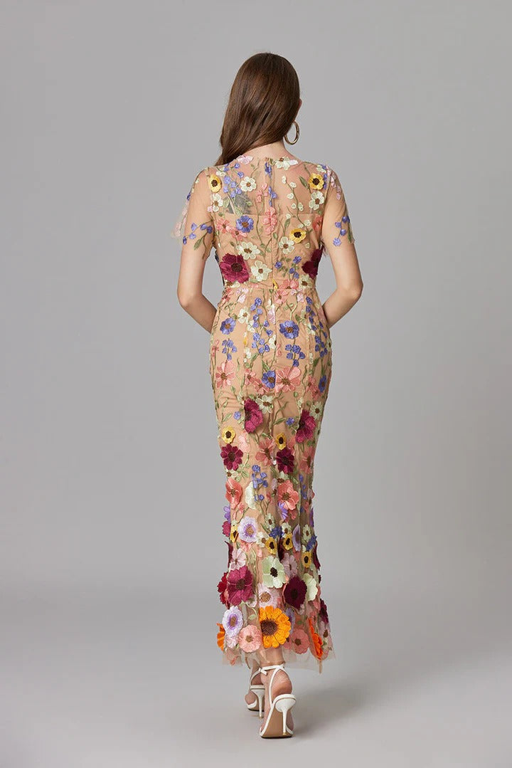 Seraphine | Women’s Sleeveless Floral Midi Dress