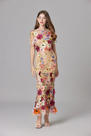 Seraphine | Women’s Sleeveless Floral Midi Dress