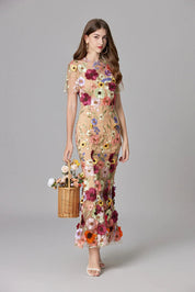 Seraphine | Women’s Sleeveless Floral Midi Dress
