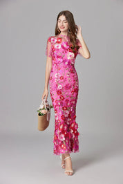 Seraphine | Women’s Sleeveless Floral Midi Dress