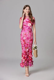 Seraphine | Women’s Sleeveless Floral Midi Dress