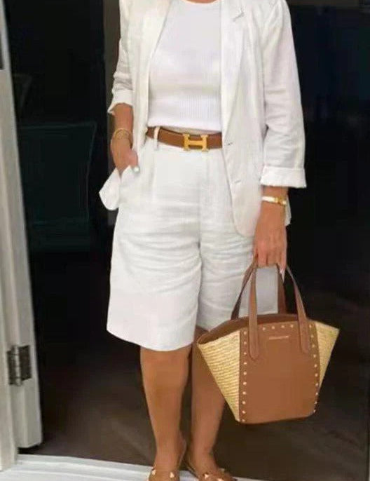 Lotte - women's Shorts And Blazer Set For Women