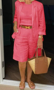 Lotte - women's Shorts And Blazer Set For Women