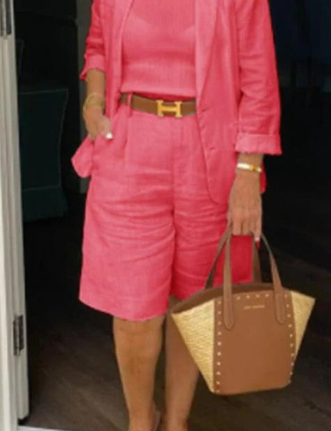 Lotte - women's Shorts And Blazer Set For Women