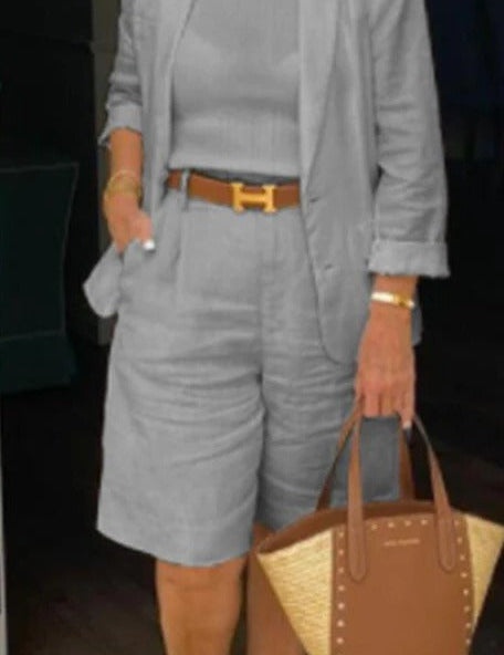 Lotte - women's Shorts And Blazer Set For Women