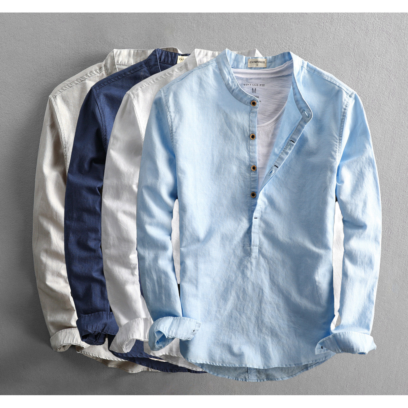 Richard | Men's Summer Linen Shirt