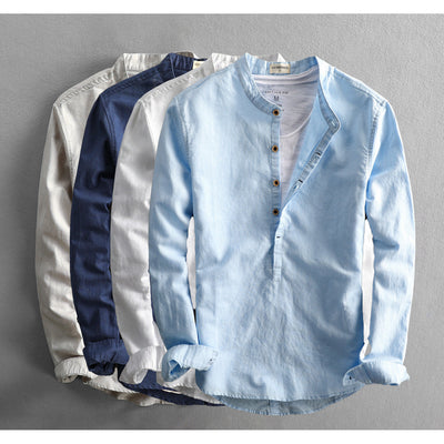 Richard | Men's Summer Linen Shirt