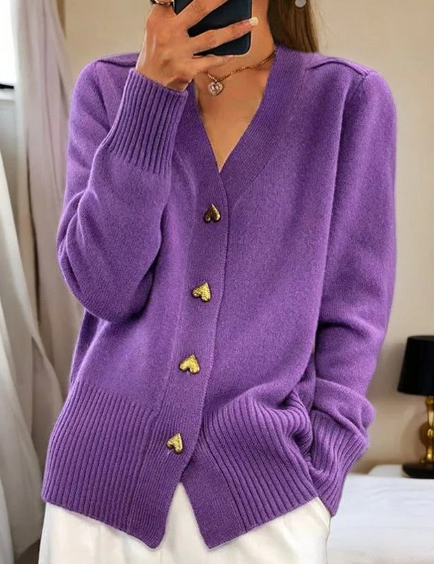 Celestia | Women’s Button Front Knit Cardigan