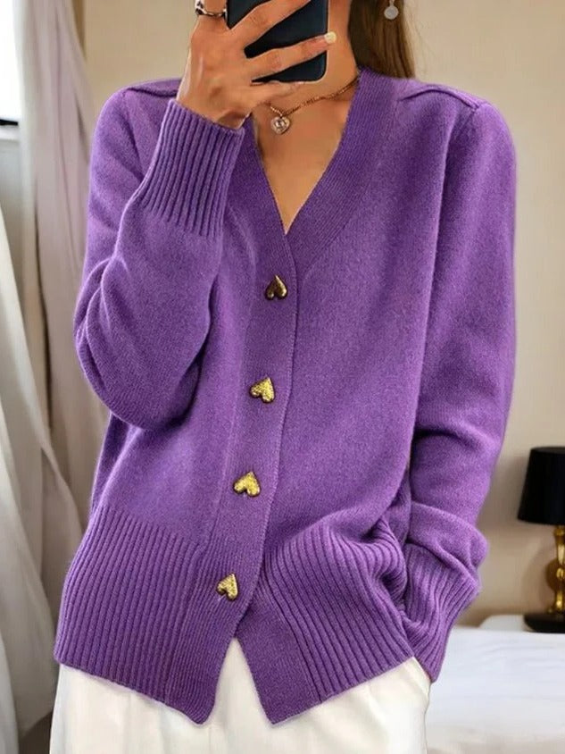 Celestia | Women’s Button Front Knit Cardigan