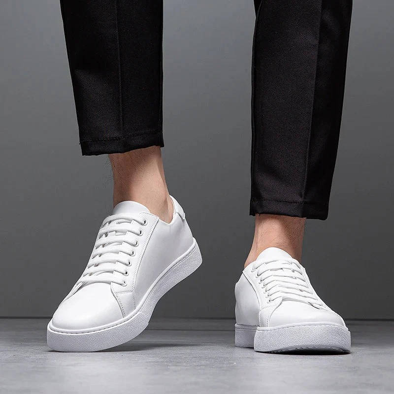 Arvello | Men’s Genuine Leather Low-Top Sneakers