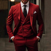 Valerio | Men’s Slim Fit 3 Piece Tuxedo Suit